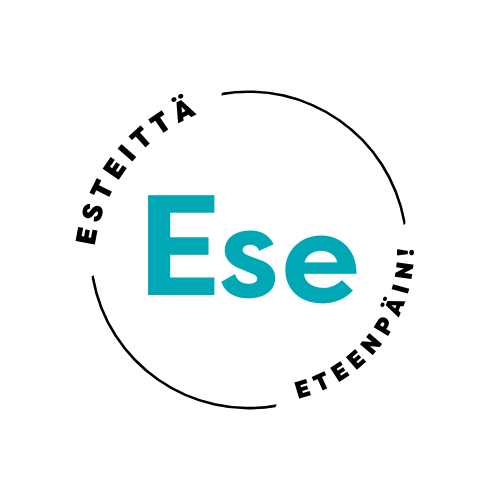 Ese-keskuksen Ese Esteittä eteenpäin! logo